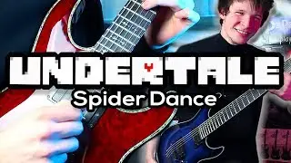 UNDERTALE - Spider Dance - METAL Guitar Cover (Muffet's Theme)