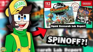 SPLATOON RAIDERS TRAILER & SPLATOON 3 UPDATE! (REACTION)