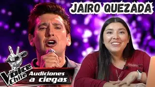 JAIRO QUEZADA - Donde estar&aacute; mi primavera | Audiciones a Ciegas | THE VOICE CHILE 2023 | REACCION