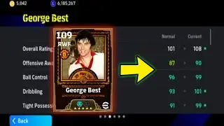 Big Time George Best 109 Rated 🔥 Best Training & Build | eFootball 2026