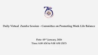 Virtual Zumba Session &ndash; Committee on Promoting Work Life Balance