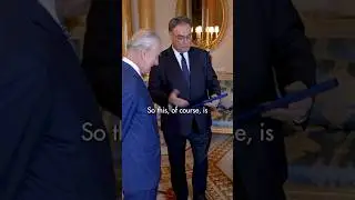 King Charles presented with new banknotes amid cancer treatment | HELLO!