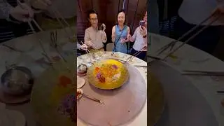 捞鱼生，Lou Hei . A traditional event for Chinese in Singapore and Malaysia #food #travel #chinese