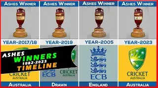 Ashes Winners Timeline From 1882 to 2023 | All Winners of Ashes