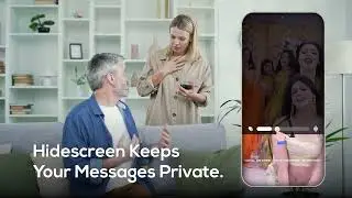 Hide screen or Screen guard app Protect phone screen from prying eyes.