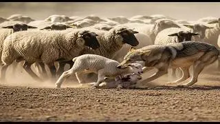 Loyalty on the Steppe: Kangal Dog's Epic Battle Against Wolves 🐺🛡️
