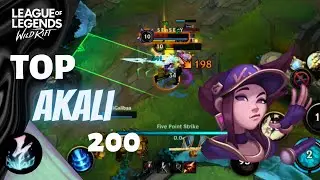 TARGET TOP 200 AKALI PART 3 | SEASON 9 | MİD AKALI
