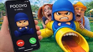 CURSE of POKOYO VS SLIDE EATER - Christmas Story about POKOYO Transformation