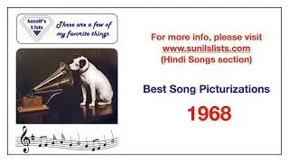 1968 Best picturized songs