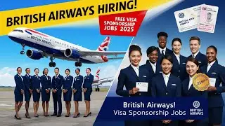 British Airways is Hiring! Free Visa Sponsorship Jobs 2025 ✈️ | Apply Now