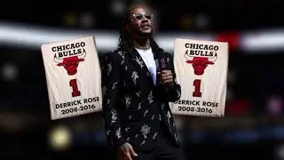LEGENDE!! D Rose Jersey Retirement