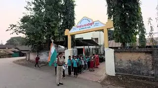 77 ￼ REPUBLIC DAY CELEBRATION IN MY VILLAGE , QUESTIONMARK ? , SAURABH VASAVA 