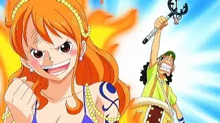 Luffy and his crew blushes when Nico Robin said my friends are strong and they protect me