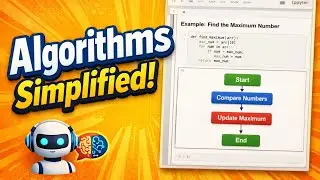 Learn Algorithms in 5 Minutes 💻💯#Algorithms #AI #LearnProgramming #PythonCode #AIinEducation 
