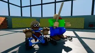BATALHA DE GLADIADORES,EU QUEBREI A ARENA! BRICK RIGS