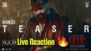 Toxic Official Hindi Teaser Live Reaction | Rocking Star Yash | Geetu Mohandas | KVN | খুব ভালো?
