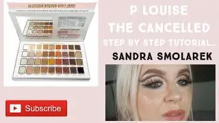 🇬🇧💄P Louise Cancelled Pallete TUTORIAL CUT CREASE /STEP BY STEP/ #plouise #makeuptutorial #cutcrease