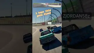 No contact wreck. Hope it gets fixed, great game though. #nascar25 #iracing #trending #viralvideo