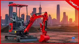 TYRANT 17 Diesel Mini Excavator Kubota D902 Engine