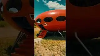 Futuro House located in Royse City, TX. #alien #ufo #spaceship #nasa #texas #fun #extraterrestrial