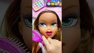 ASMR Satisfying with Unboxing & Review Mannequin Makeup Skincare Sounds Video Fast Hair Style ☆