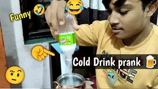 yash per kiya cold drink prank 🤣