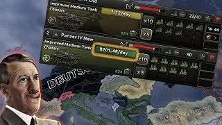 How to do the Infinite Tank Exploit in Hoi4