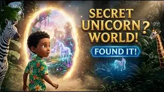 Secret Door of the Unicorn World 🦄🚪 | Magical Fantasy Animated Story