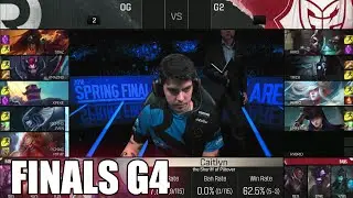 Origen vs G2 eSports | Game 4 Grand Finals S6 EU LCS Spring 2016 Playoffs | OG vs G2 G4 1080p