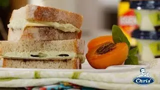 Vegemite, Cheese & Avocado Sandwiches