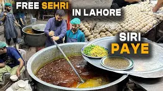 FREE SEHRI IN LAHORE | FREE FOOD IN RAMADAN SEHRI TIME | Pakistan Street Food