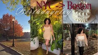 Fall Weekend in NYC | Pumpkin Patch, Traveling to Boston for my Birthday