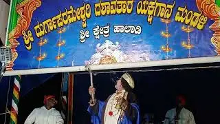 Yakshagana Hasya #ullooru shankaranna #,Halady mela #Gagana taare prasanga