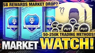 SB REWARDS CRASH?! MAKING TONS OF COINS ON A LOW BUDGET! FIFA 21 Ultimate Team