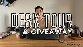 DESK TOUR  2020 + GIVEAWAY