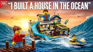 I Built the CRAZIEST LEGO Floating House Ever 🏠⚽🎢