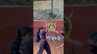 Kalaripayattu stick fight #shorts #short