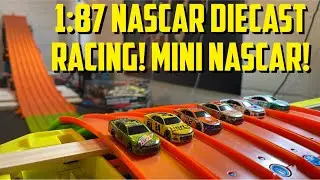 1:87 SCALE NASCAR DIECAST RACING | MINI NASCAR | NASCAR RACING TOURNAMENT