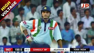 Ganguly's Magical 105 against NZ | India vs New Zealand Cricket match