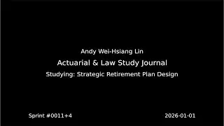 Actuarial & Law Study Journal | 2026-01-01 | Strategic Retirement Plan Design | Section 403(b) Plans