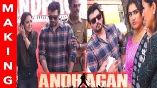 Exclusive : TopStar Prashanth's Andhagan Making Video | Prashanth | Simran | Birthday Celebration