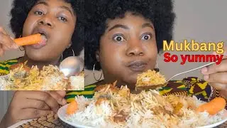 Mukbang Asmr White Rice and Stew
