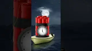 eu explodindo o barco