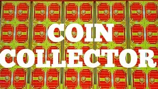 COIN COLLECTOR SLOT MACHINE 5 BONUS 47 FREE SPINS