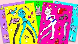 💖 Поделки из бумаги 💖 WENDA x SKY - Кто покоряет сердца K-pop айдолов? ✨Смешивай и сочетай | Incr...