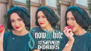 Disney&rsquo;s Snow White Inspired Makeup and Hair Tutorial 🍎