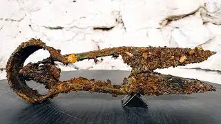 100 year old scissors restoration! What will they become?