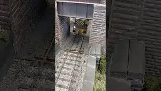 A test run on the Spalding Model Railway Club's O gauge layout.