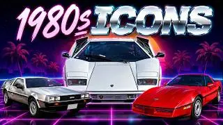 ICONIC Cars of the 1980s!