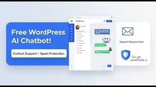 Free WordPress AI Chatbot Plugin with Contact Support + reCAPTCHA | OpenRouter Integration